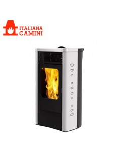 ITALIANA CAMINI DIDA PLUS BIANCA KW 12,0  STUFA A PELLET...
