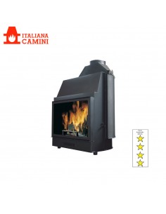 Italiana Camini Idro 50 Termocamino a Legna KW 14.8, Vaso...