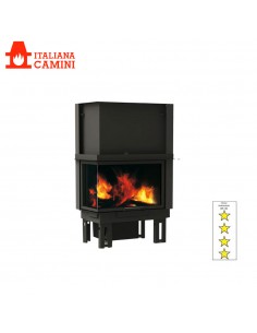 ITALIANA CAMINI  IC TEKNO 2 KW 15.2 CAMINO A LEGNA...