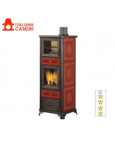 ITALIANA CAMINI DAFNE FORNOBASE KW 7,2  STUFA A LEGNA... 2