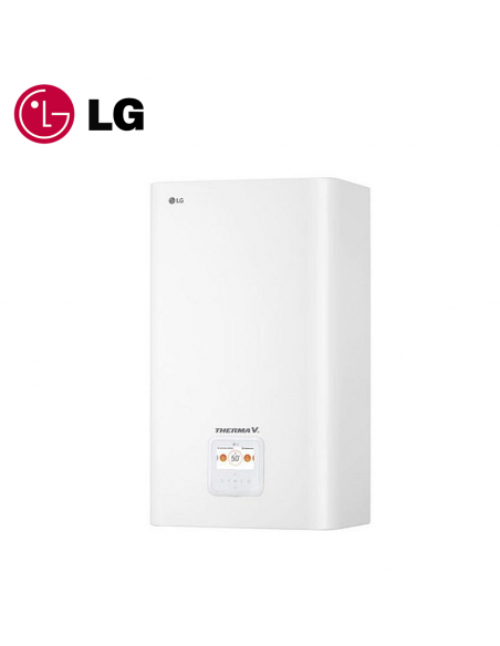 Lg Therma V Split Pompa di Calore  HU071MR Da 7 kW + Unità interna Modulo Idronico con Gas R32