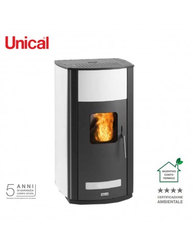 Unical T.it AQ 34 Termostufe  a pellet ad aria...
