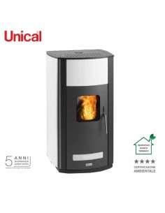 Unical T.it AQ 24 Termostufe  a pellet ad aria in acciaio... 2