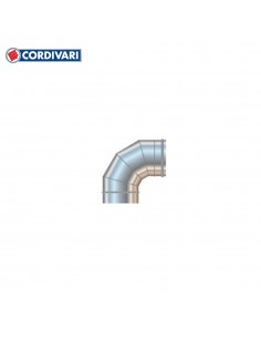 Cordivari Mono Parete Curva 90° Acciaio Inox 316
