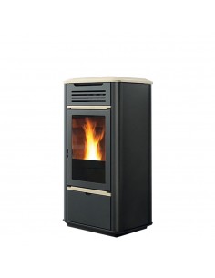 EDILKAMIN MITO IDRO KW 16,2  IDROSTUFA A PELLET  FIANCHI...