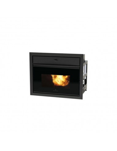 Edilkamin Pellkamin2 12 Configurazione B, Camino a Pellet  Kw 12 Canalizzabile, + Comando