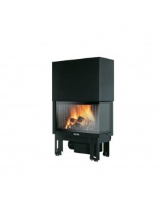 EDILKAMIN TITANO UP 2 CAMINO A LEGNA VENTILAZIONE FORZATA...