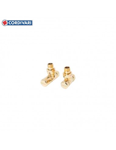 Valvola elegant a squadramanuale lucida dorata....