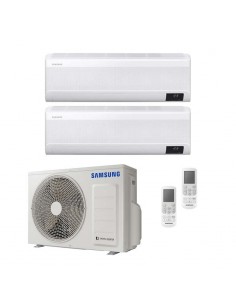 Climatizzatore Condizionatore Samsung WINDFREE AVANT R32 Wifi Dual Split Inverter 7000 + 7000 BTU con U.E. AJ040TXJ2KG/EU