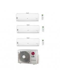 Climatizzatore Condizionatore LG Atmosfera R32 Trial Split Inverter9000 + 9000 + 12000 BTU con U.E. MU3R19 NOVITÁ Classe A+++/A