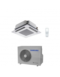 Climatizzatore Samsung Cassetta 4 vie 24000 BTU AC071RXADKG/EU INVERTER Classe Energetica A++/A+ Gas R32