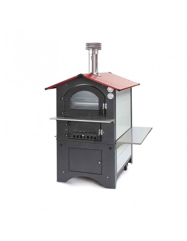 FONTANA ROSSO Forno a Legna da Esterno Linea Platino