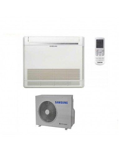 Climatizzatore Condizionatore Samsung Pavimento Console 9000 BTU AC026RNJDKG/AC026RXADKG pompa di calore inverter - Gas R32