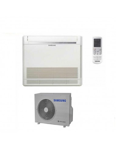 Climatizzatore Condizionatore Samsung Pavimento Console 12000 BTU AC035RNJDKG/AC035RXADKG pompa di calore inverter - Gas R32