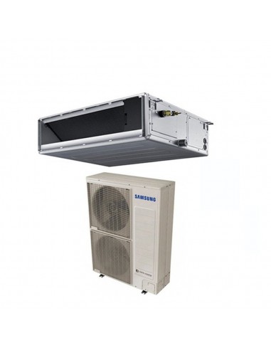 Climatizzatore Condizionatore Samsung Canalizzato media prevalenza 42000 btu Gas R32 - Comando a filo incluso - Trifase