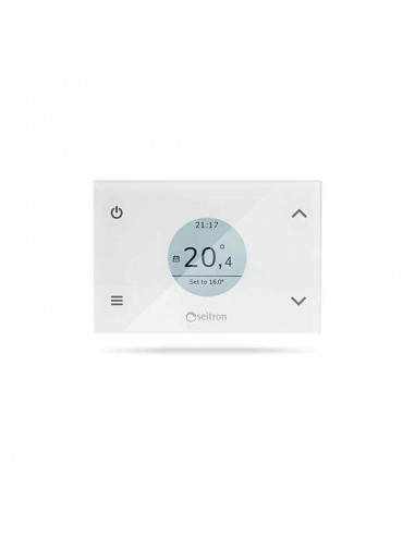 SEITRON Cronotermostato Wi-Fi Settimanale ON/Off 230V Bianco