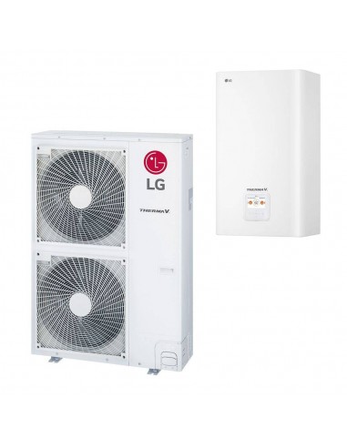 Lg THERMA V Hydrosplit pompa di calore aria-acqua 12 kw monofase A+++ Modulo Idronico HN16MBNK0