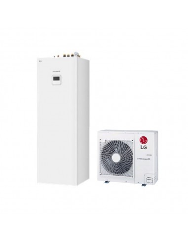 LG Therma V Pompa di Calore HU051MR U44 DA 5 KW + Unità interna ACS integrato - Gas R32 U.E. HN0916TNB1