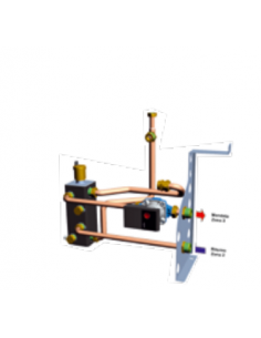 Unical Kit Rilancio /Zona Diretta Sistema Integrato Kon s...