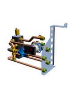 Unical Kit 2 Zona Diretta+Miscelata Sistema Integrato Kon...