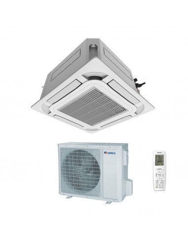 Gree U-Match Climatizzatore Condizionatore Cassetta A 8 Vie Inverter 18000 R32 Wi-fi & Telec. Incluso