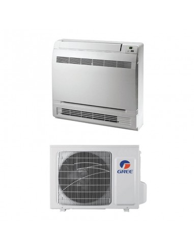 GREE CLIMATIZZATORE CONDIZIONATORE PAVIMENTO CONSOLE INVERTER 9000 BTU A++/A+ WI-FI - GAS R32