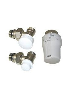 IVR 569 Valvola Termostatizabile+Detentore+Testa 3/8"att...