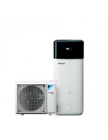 Daikin Altherma 3 R ECH2O Compact Pompa di calore 8 kw con accumulo per Produzione ACS 300 LT Integrazione Biv