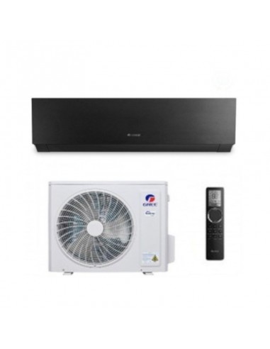 Gree Climatizzatore Condizionatore Clivia 12000 BTU R32 GWH12AUCXB-K6DN1A/I GWH12AUCXB-K6DNA1A/O Wi-fi Black