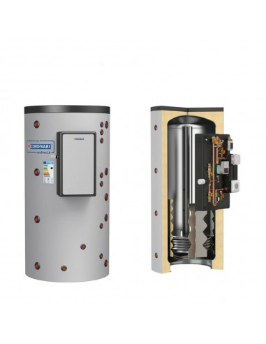 Cordivari Puffermas 2 CTS Lt 1000Termoaccumulatore Per Acqua Di Riscald Mod Macs 120 Prod Istant  A.C.S. n.1 Scamb Fisso