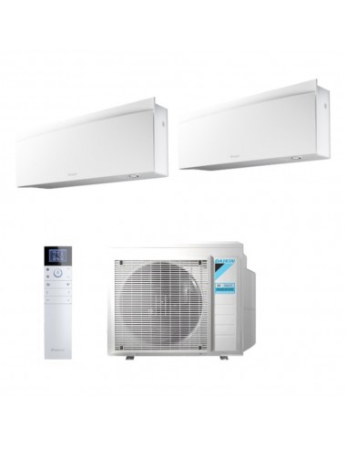 Daikin Climatizzatore Condizionatore Dual split Emura FTXJ 9000 + 12000 Wi-fi Inverter R32