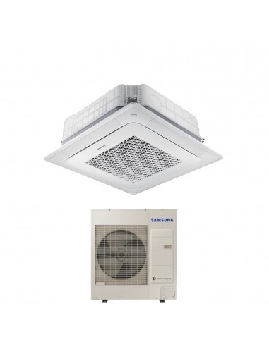 Climatizzatore Condizionatore Samsung Cassetta 4 vie Windfree 36000 Btu Inverter Classe Energetica A++/A+ R32