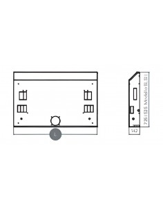 Innova Cassaforma Rasomuro in Lamera Zincata Per Incasso...