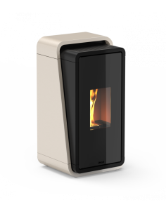 Unical Nua 9 Stufa a Pellet ad Aria Con Struttura in...