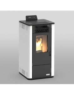 Unical Stufa a Pellet ad Aria Con Rivestimento in Acciao...