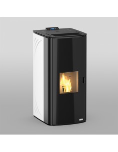 Unical Onda 17 Stufa a Pellet ad Aria Con Doppia Porta Kw...