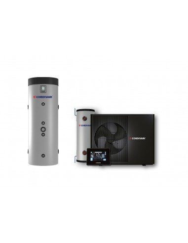Cordivari Vestalis 7 Kw Sistema Combi con Pompa di Calore Con Volano
 Termico 50 Lt e Puffermas 1 Domus 300 Lt Temp. di 
 Mandat