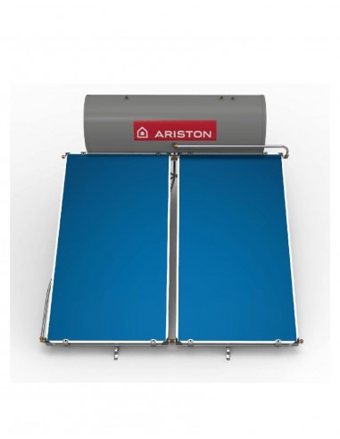 Ariston Kairos Thermo Kit solare n. 2 Pannelli e Serbatoio da 300 LT Tetto Piano