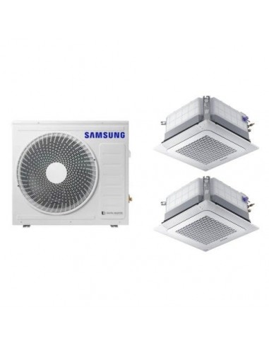 Climatizzatore Condizionatore Samsung Cassetta 4 Vie 9000+9000 Btu Inverter Classe A++/A+