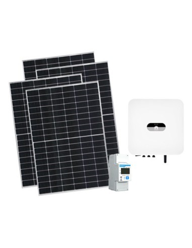 Kit Fotovoltaico Huawei Monofase 3360W Inverter 3kW Wifi N.8 Pannelli Incluso Smart Power Sensor DDSU666-H