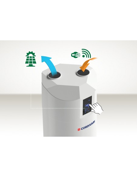 Cordivari Bollyterm Hp 1 Net 300 Lt Scaldacqua A Pompa Di Calore A+Wifi