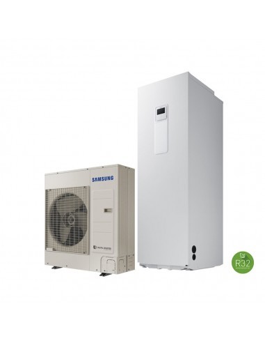Samsung EHS ClimateHub Mono 12 kw Sistema Integrato per Riscaldamento, Raffrescamento e ACS Lt 260 Gas R32 V220