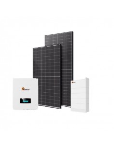 Kit Fotovoltaico Sunerg Monofase 3440W, Inverter Da 3Kw...