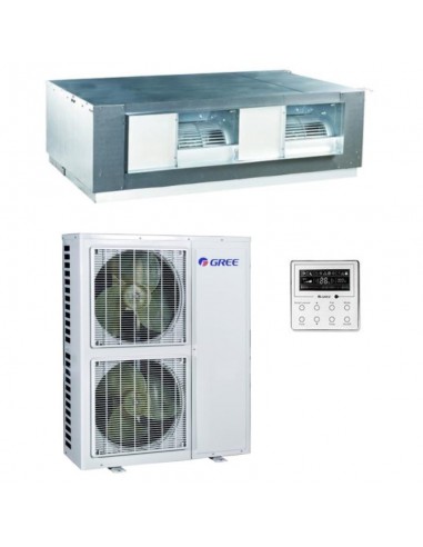 Gree Big Duct FGR20PD/DNA Kw20 Canalizzata Alta Capacità e Pressione Statica Inverter R410-400v Com.Incluso