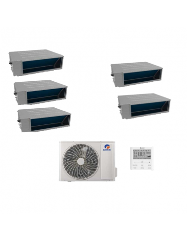 Gree Climatizzatore Condizionatore Canalizzabile Pentasplit 12+12+12+12+12 Inverter GWHD42NK6OO A++/A+ R32