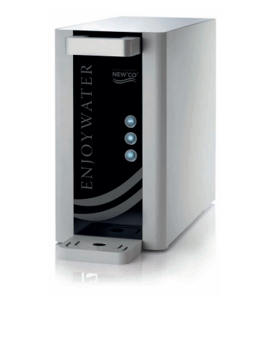 New Co EnjoyWater 30UP  Frigogasatore Sopra Lavello Filtrazione Carboni Attivi Carbon Pure