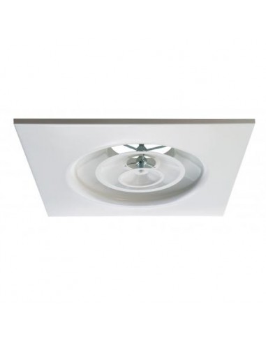 Ecoclima Diffusore Circolare Edra-PQ D.150 a Coni Regolabili Su Pannello 595X595 Ral 9010