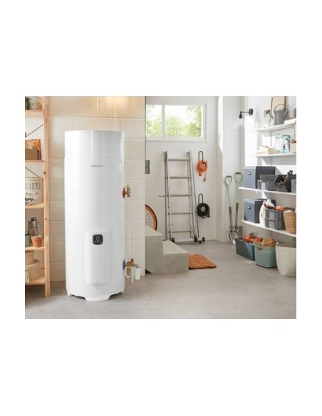 Atlantic Egeo S Scaldabagno a Pompa di Calore a Basamento da 250 lt Wi-Fi per Produzione di Acqua Calda Sanitaria Con Serpentina