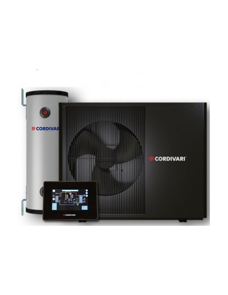 copy of Cordivari Vestalis 16 Kw Sistema con Pompa di Calore e  Volano Termico 100 Lt  Temp. di Mandata 75% R 290 A+++ V220