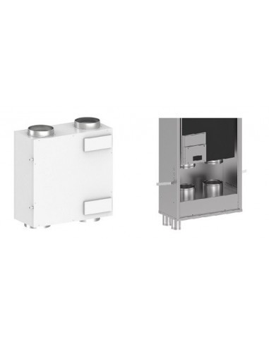 Innova HRP Domo Small 10 I Recuperatore Di Calore ad Alta Efficienza Portata Aria 130 m3/h  Classe Energetica Sec A